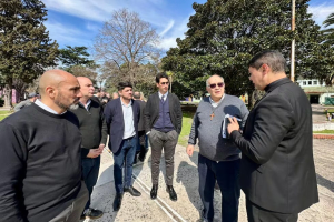 Una delegación del Vaticano recorrió el Cottolengo Don Orione
