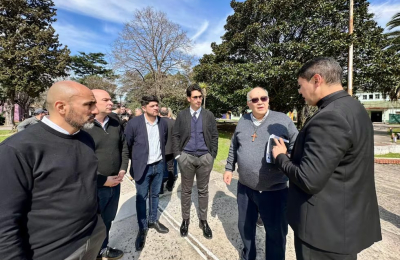 Una delegación del Vaticano recorrió el Cottolengo Don Orione