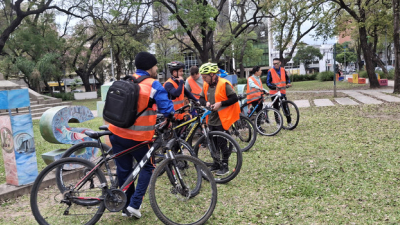 Nace un nuevo circuito cicloturista para descubrir las esculturas que le dieron identidad a Resistencia
