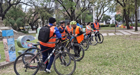 Nace un nuevo circuito cicloturista para descubrir las esculturas que le dieron identidad a Resistencia