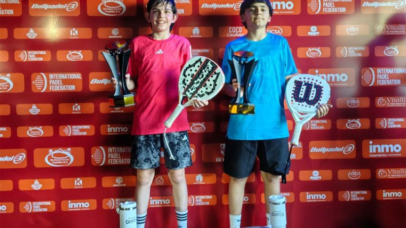 Pádel: Amir Hamue campeón en Paraguay