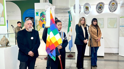 Pieza histórica de la Masacre de Napalpí en el Museo del Hombre