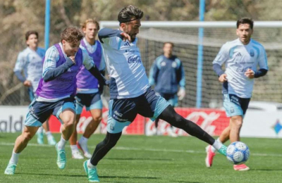 La Scaloneta se entrena y prueba variantes para los amistosos