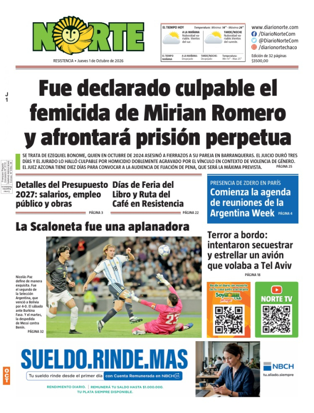 Edición del 01-10-2026