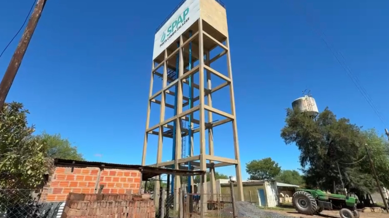 Posta Cambio Zalazar: planta potabilizadora con importante avance