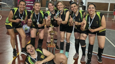 Impacto vóley de Las Garcitas, campeón en la Copa Nea Federal