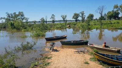 Las localidades que están bajo seguimiento por la crecida del Río Paraná