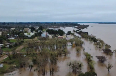 Preocupa la crecida río Uruguay y hay evacuaciones en Concordia