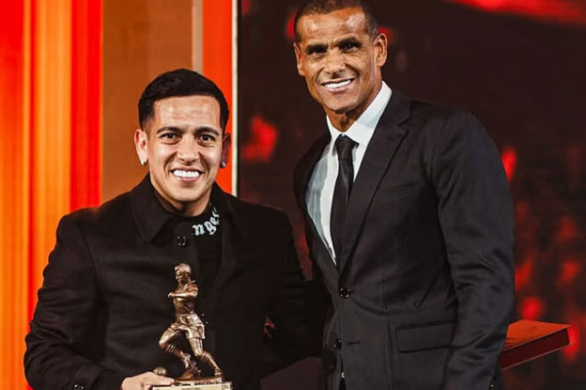 Esequiel Barco fue elegido el mejor jugador de la liga de Rusia