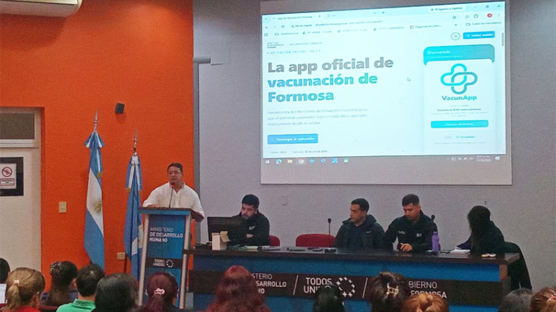 Presentaron mejoras en el sistema provincial de registro de vacunas para agilizar la carga de datos