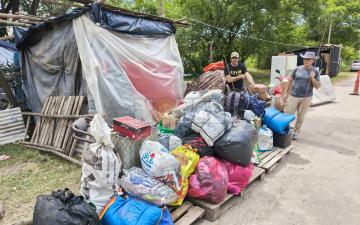 La creciente golpea a los vecinos de Puerto Vilelas