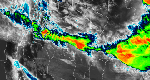 Resistencia se prepara para un fin de semana pasado por agua