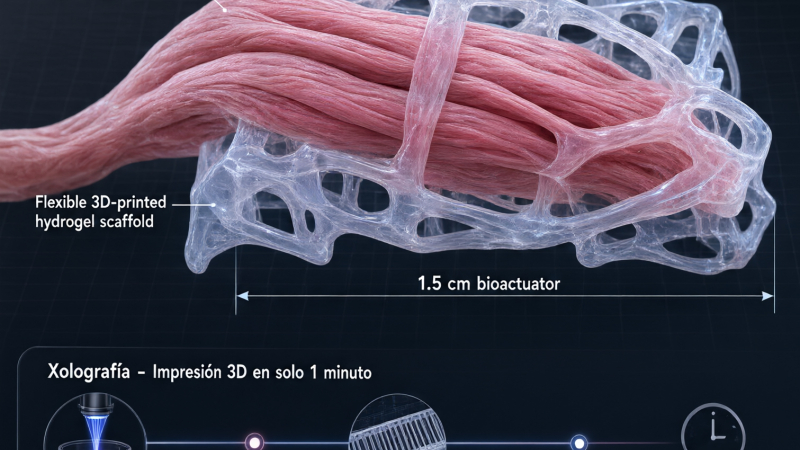 El salto de la robótica blanda que aprende a moverse sin motores rígidos