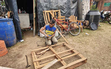 Cómo se vive la creciente del Paraná en localidades costeras del Chaco
