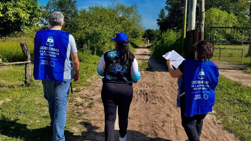 El Gobierno de Formosa avanza con relevamientos territoriales para fortalecer la prevención ante el fenómeno de El Niño