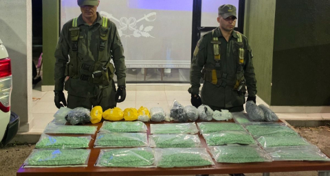 Detienen a una pareja con más de 12.000 pastillas de éxtasis en el peaje del puente Chaco-Corrientes