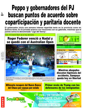 Edición del 30.01.17