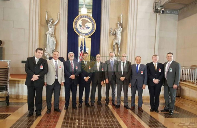 El procurador general del Chaco Jorge Canteros en el FBI y la DEA