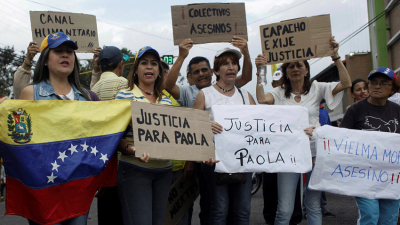 Otro muerto, el cuarto, tras las ultimas dos jornadas de protestas en Venezuela