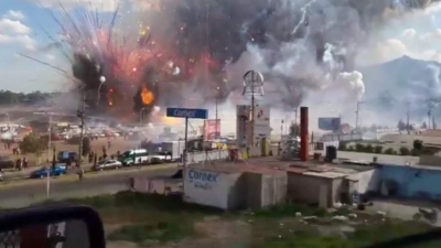 Explosión de pirotecnia deja 14 muertos en México
