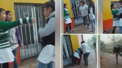 Continúan las peleas de menores fuera de los colegios, ahora en Machagai