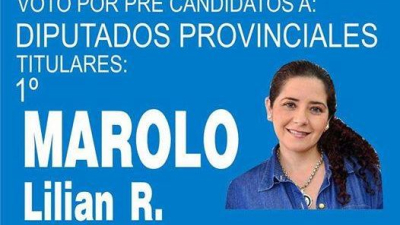 La chaqueña Lilián Marolo se popularizó por el peculiar jingle de campaña