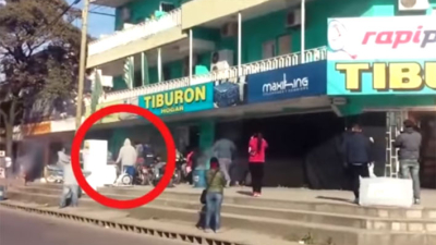 Creyó que se trataba de un saqueo y terminó detenido
