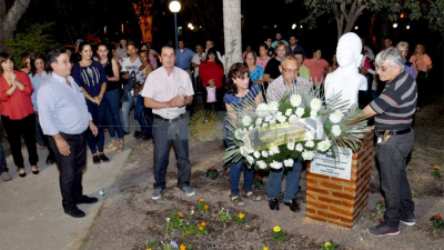 Emotivo homenaje en Margarita Belén a Eva Perón
