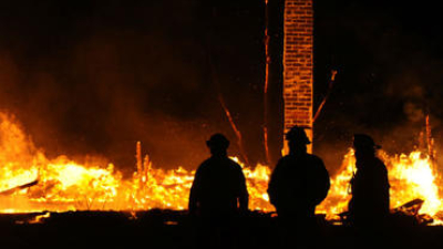 Una iglesia gótica de madera del siglo XVI fue destruida por un incendio en la República Checa