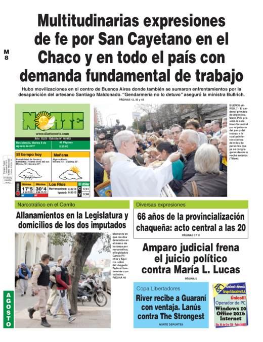 Edición del 08.08.17
