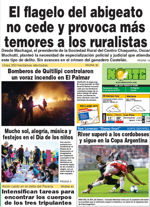 Edición del 21.08.17