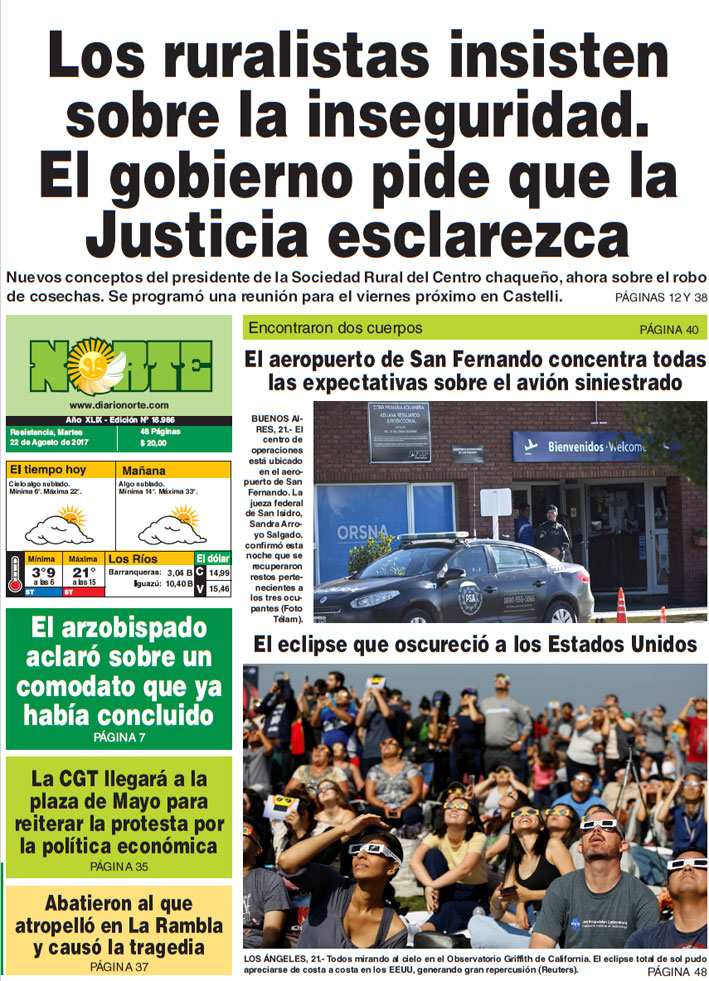 Edición del 22.08.17