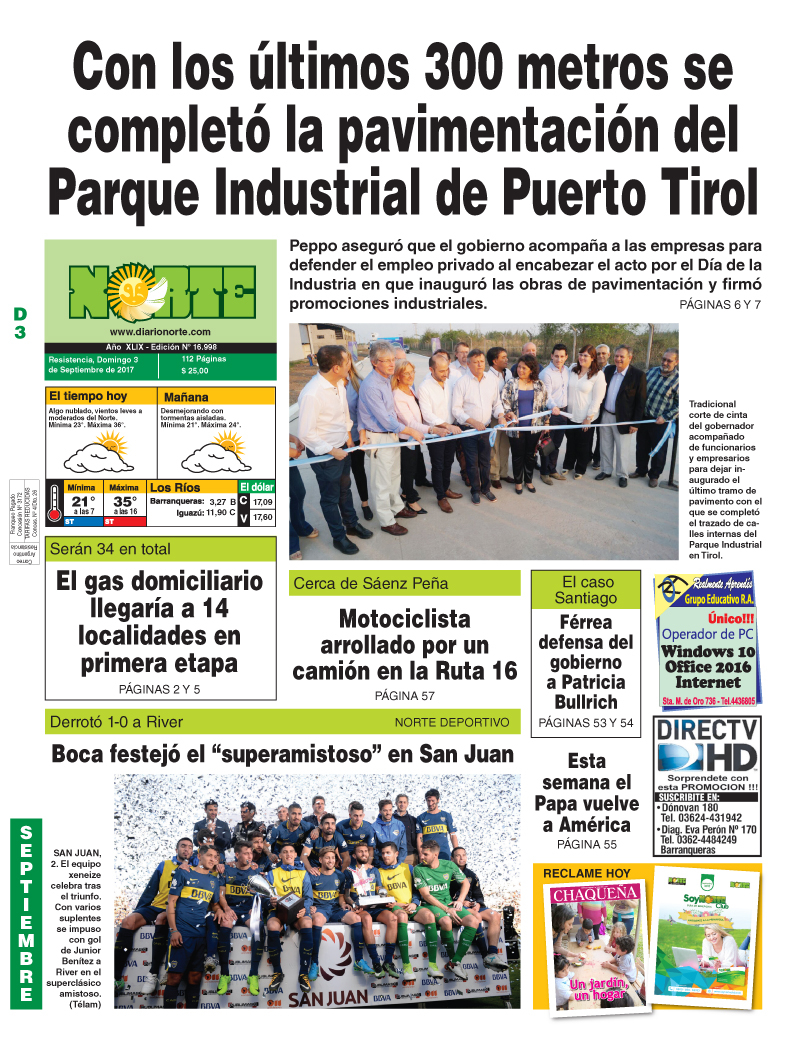 Edición del 03.09.17