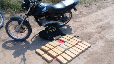 Un detenido con más de 18 kilos de marihuana en la zona rural de Las Breñas