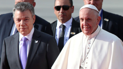 Francisco pide a una Colombia en vías de paz no ‘dejarse robar la esperanza’