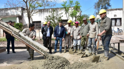 Villa Ángela avanza con obras para mejorar la infraestructura de la ciudad