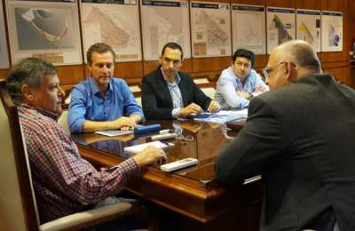Vignolo se reunió con el presidente y no descarta que el segundo puente tenga la opción ferroviaria