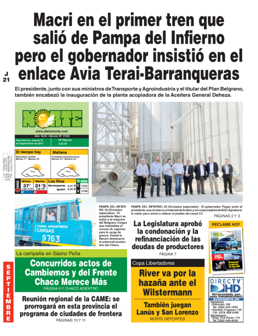 Edición del 21.09.17