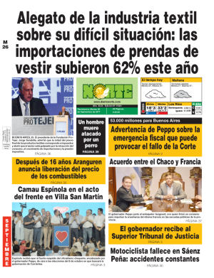 Edición del 26.09.17