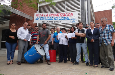 Alerta y movilización en Vialidad Nacional por la creación de Corredores Viales S.A.
