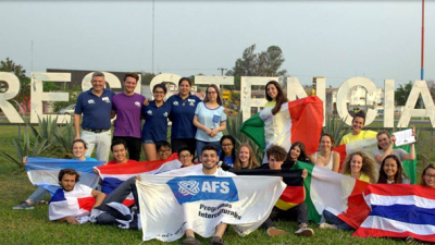 La familia de AFS Resistencia se reúne en el Cecual