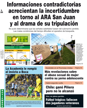 Edición del 20.11.17