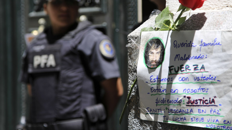 Las pericias confirmaron que Santiago Maldonado murió por "ahogamiento por sumersión"