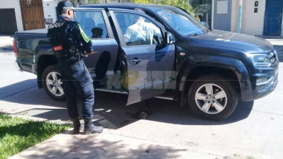 Fue detenido por conducir a gran velocidad en estado de ebriedad en pleno centro de Sáenz peña