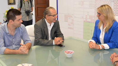 Cipollini visitó Charata y no descartó una posible candidatura a gobernador
