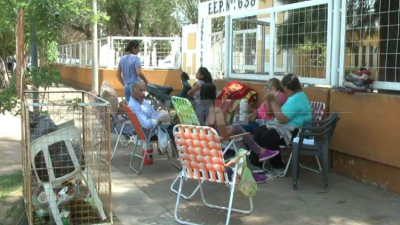 Con vigilia y alta demanda esperan las inscripciones en las escuelas de Charata