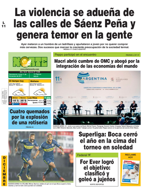 Edición del 11.12.17