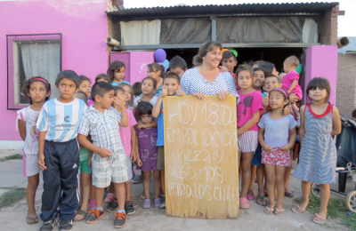 La historia de una mujer solidaria