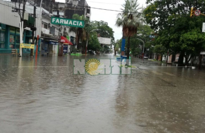 Volvió la lluvia y Resistencia estuvo muy complicada