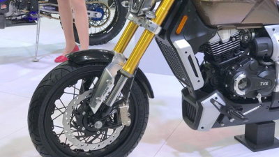 TVS presentó la primera moto híbrida